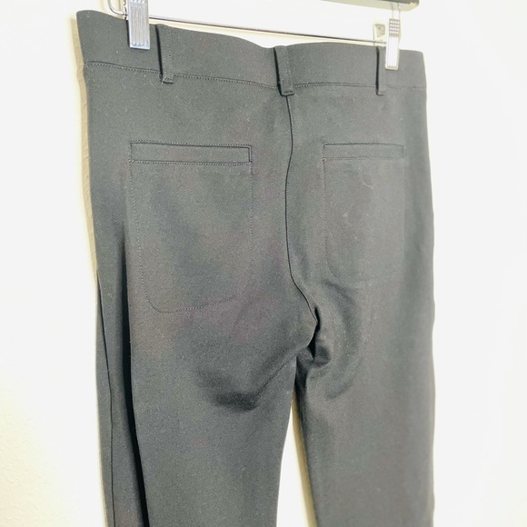 Betabrand Dress Pant Yoga Straight Leg Pants in Black - Picture 7 of 9